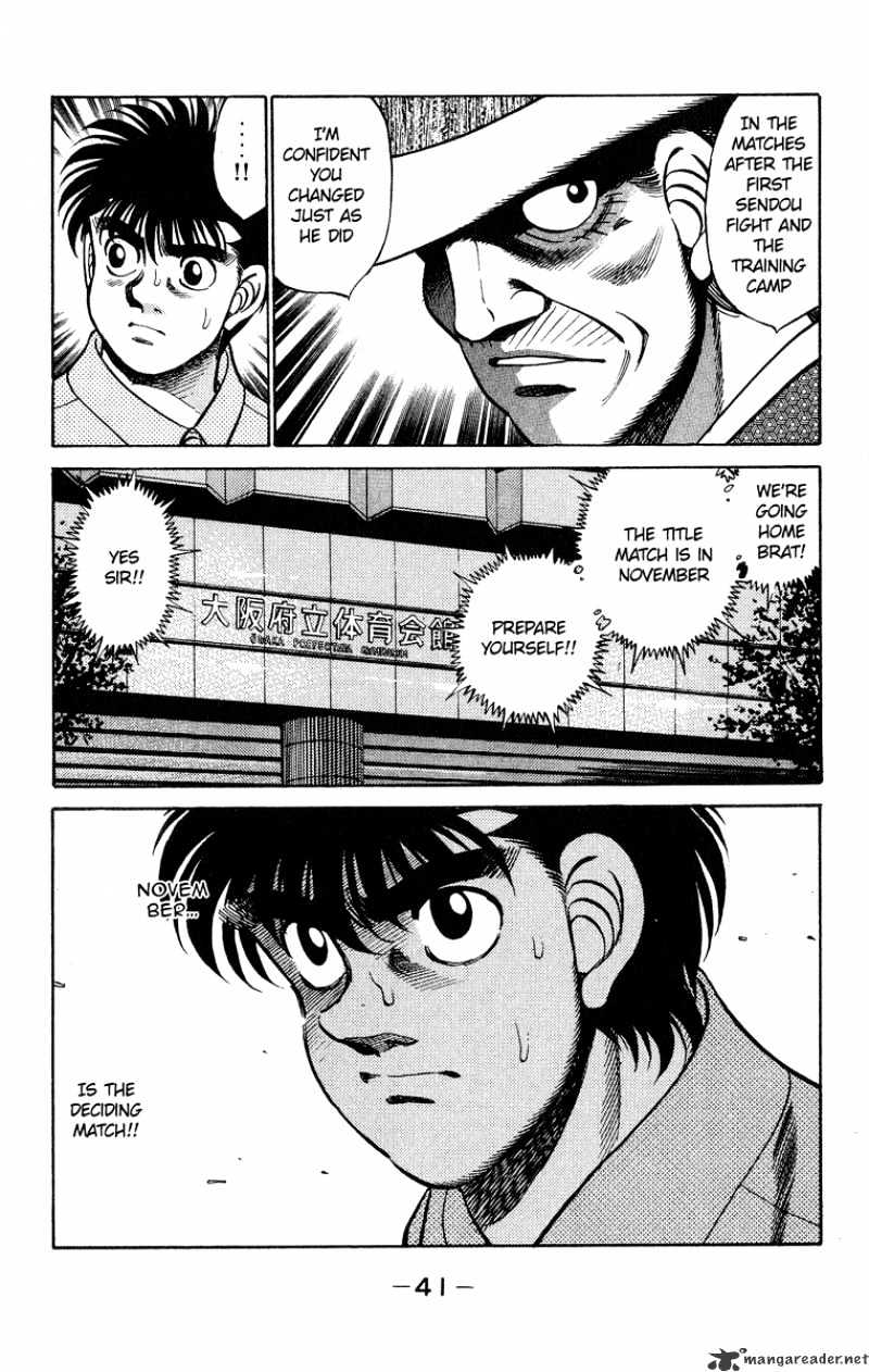 Hajime no Ippo: Fighting Spirit, Chapter 243 image 20